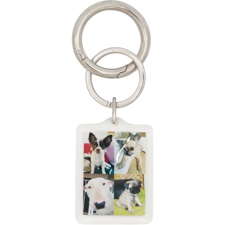 Photo: Balenciaga Multicolor I LOVE PETS Dog Keychain