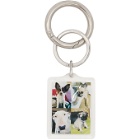 Balenciaga Multicolor I LOVE PETS Dog Keychain