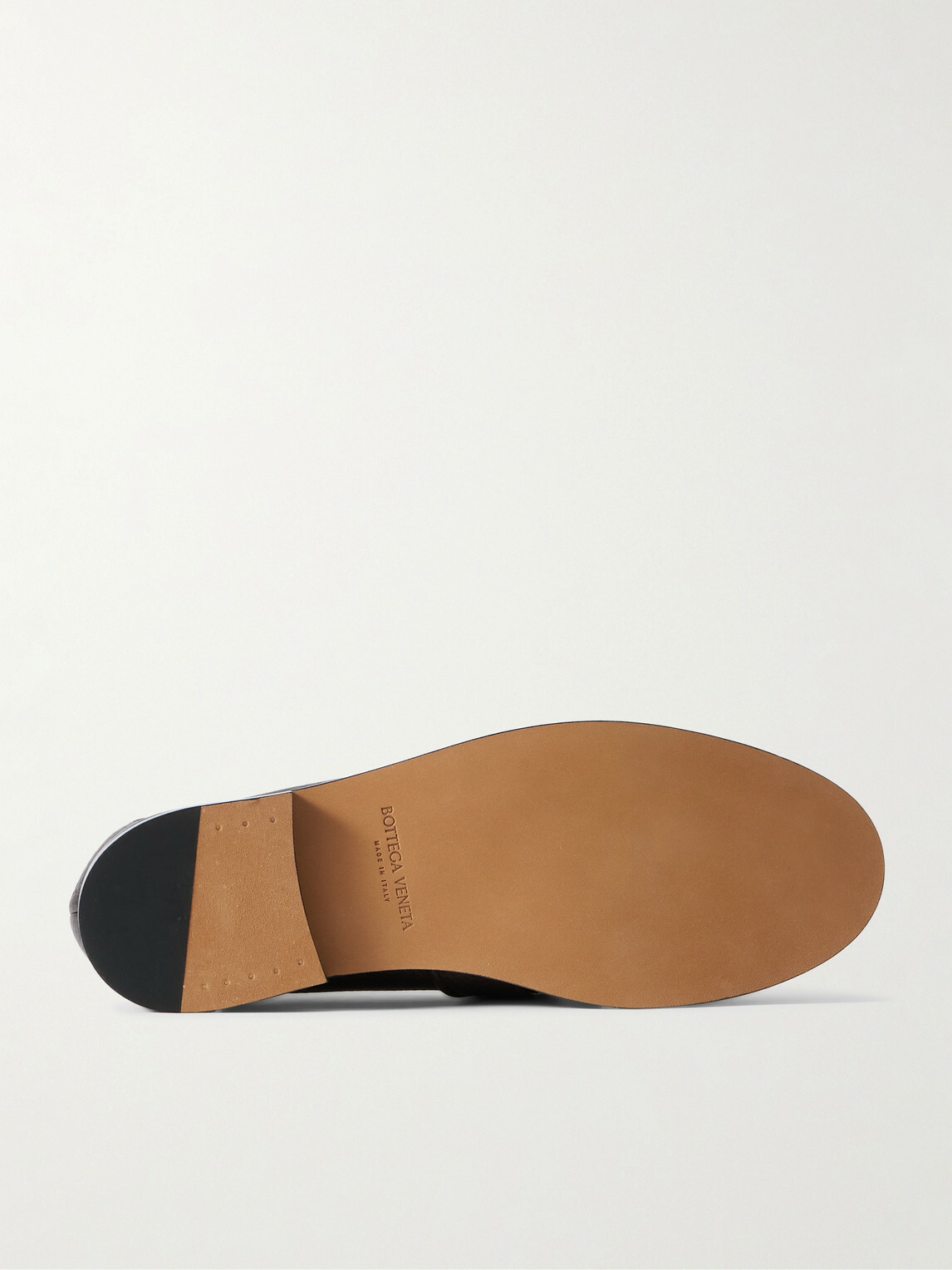 Bottega Veneta - Astaire Knot-Detailed Full-Grain Leather Loafers - Brown