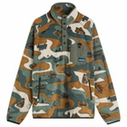 KAVU Men's Teannaway Fleece Top in Dream Van Glen