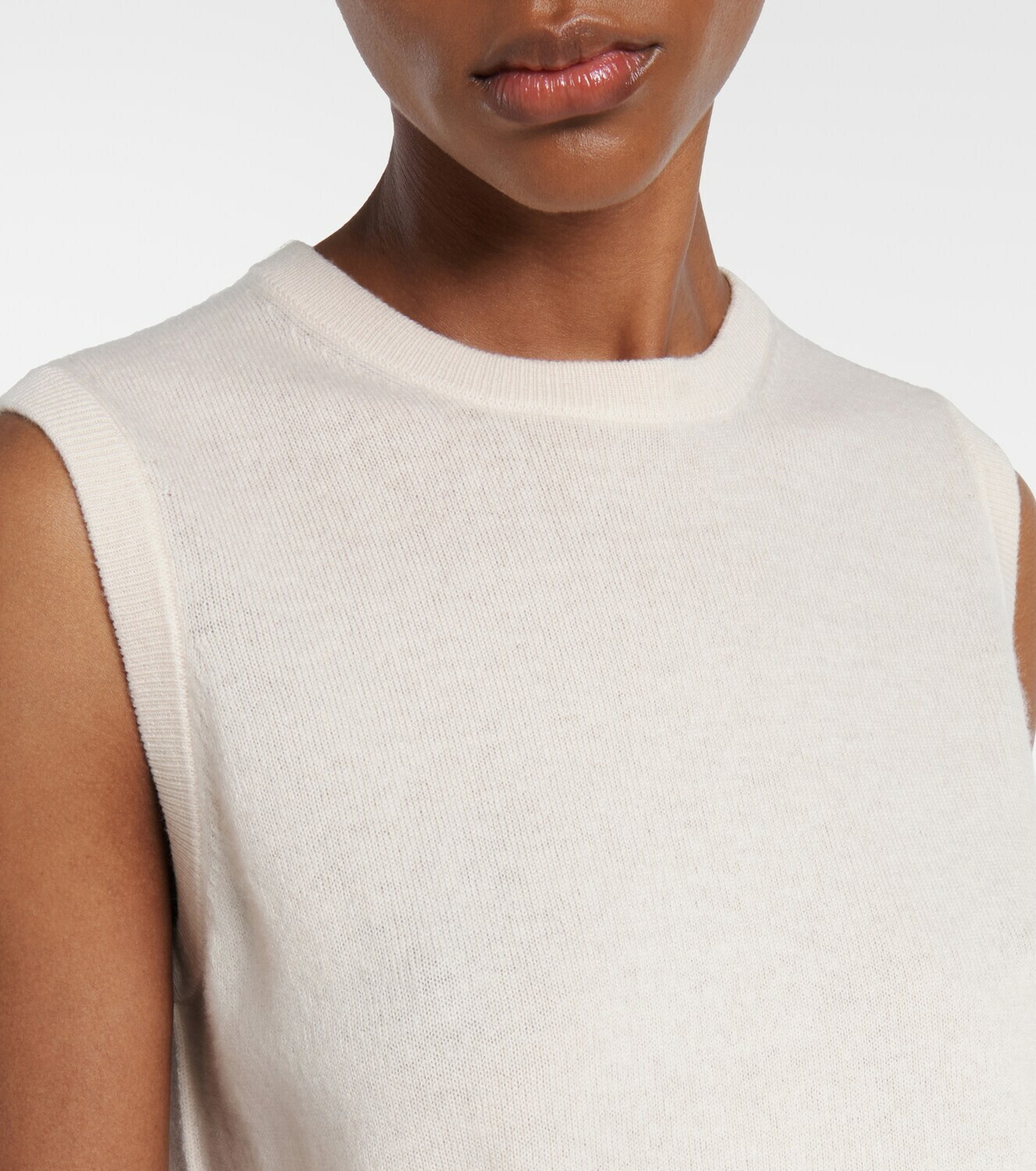 Jardin des Orangers Wool and cashmere sweater vest