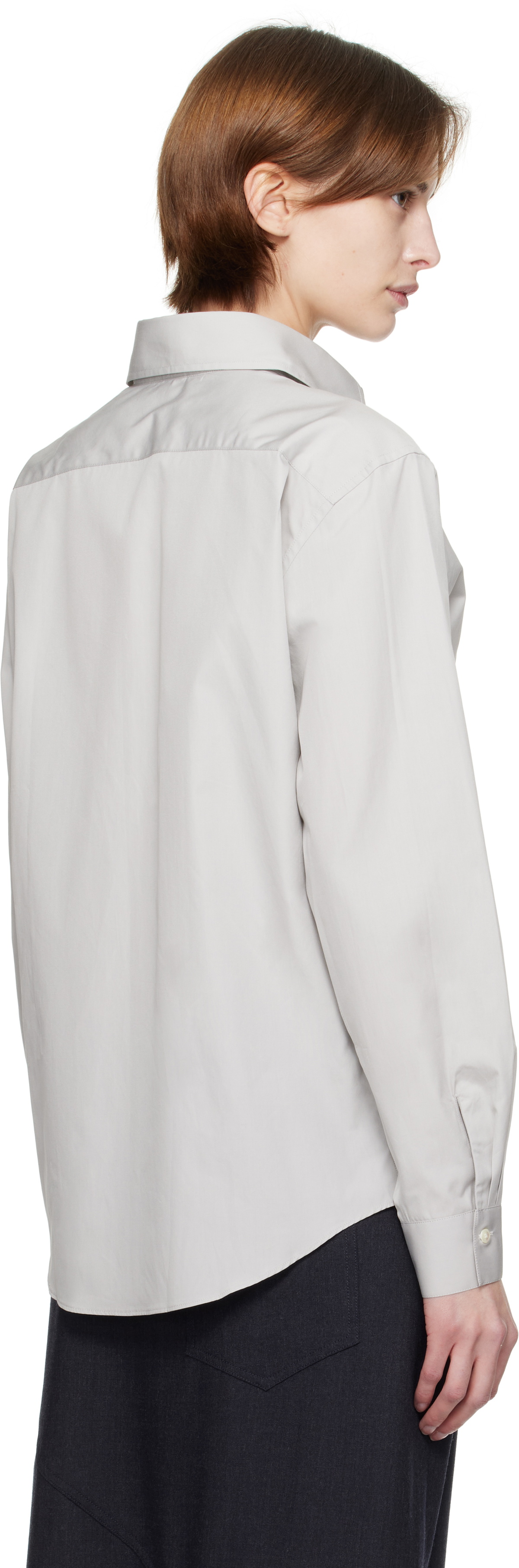 FLORE FLORE Gray Zoë Shirt