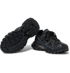 Balenciaga - Track.2 Nylon, Mesh and Rubber Sneakers - Black