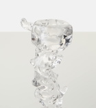 Polspotten Drip Large glass candle holder by Pascal Smelik