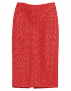 Ermanno Scervino Womens Midi skirt Coral