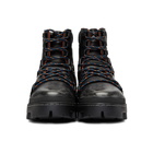 Diesel Black D-Vibe Hiking Boots