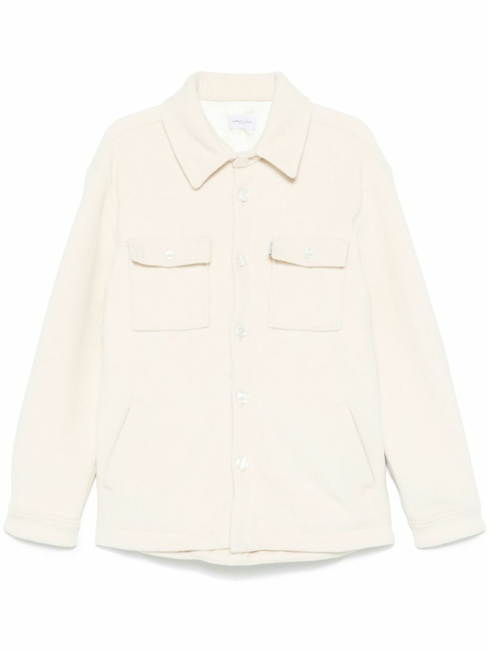 FAMILY FIRST - Brushed Effect Shirt Jacket