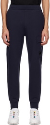 C.P. Company Navy Tapered Sweatpants