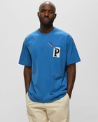 By Parra Fucking Fork T Shirt Blue - Mens - Shortsleeves