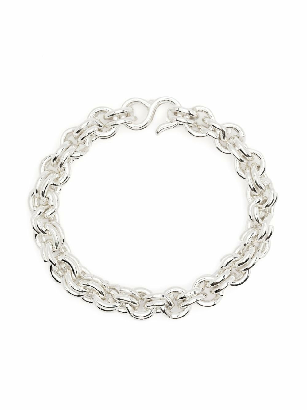 OUIE Recycled Silver Keyring Bracelet