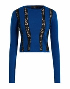 Rochas Womens Sweater in Navy