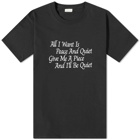 Museum of Peace and Quiet Men's Haiku T-Shirt in Black