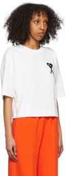 AMI Alexandre Mattiussi White Puma Edition Cotton T-Shirt
