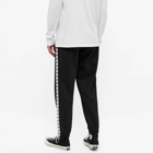 Fred Perry Men's Taped Track Pant in Black