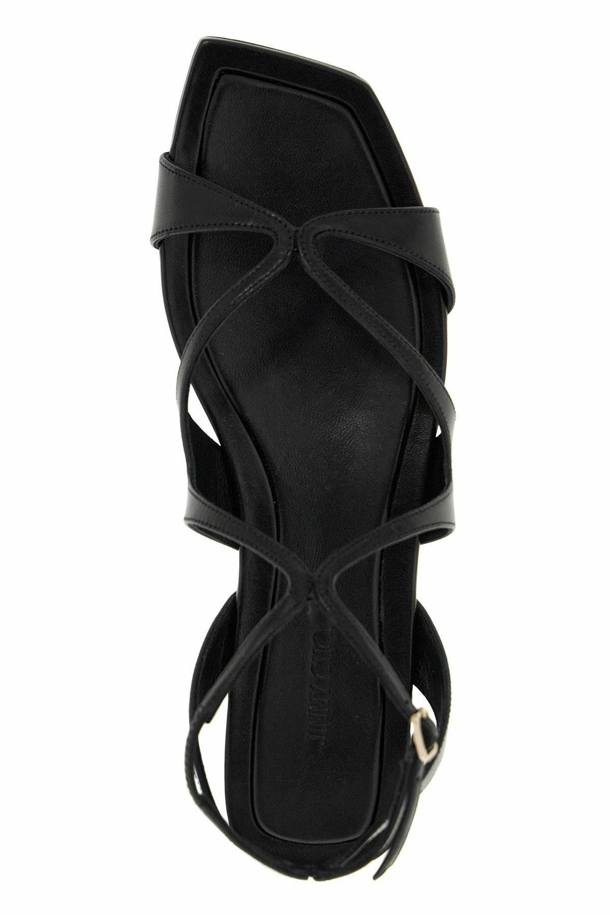 JIMMY CHOO Ayla Flat サテン クリスタル フラット Ayla Flat | Gold Metallic Leather Flats | JIMMY CHOO