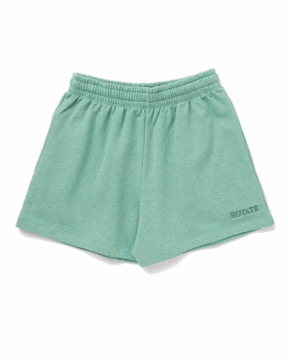 Photo: Rotate Birger Christensen Elasticated Shorts Green - Womens - Casual Shorts