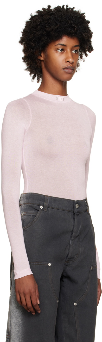 Heron Preston Pink 'HPNY' Bodysuit
