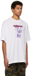 VETEMENTS White 'Everyone Can Be A Unicorn' T-Shirt