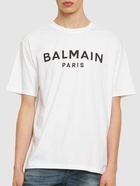 BALMAIN - Printed Cotton T-shirt