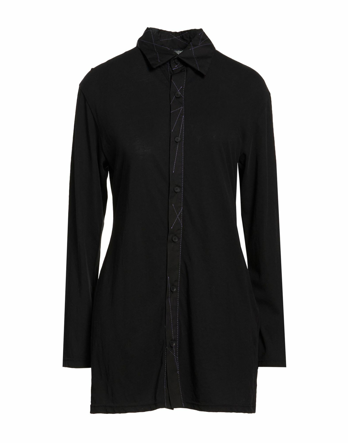 Yohji Yamamoto Womens Shirt in Black