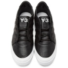 Y-3 Black Honja Low-Top Sneakers