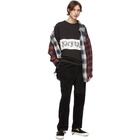 Wacko Maria Black and White Nice Time Sweatshirt