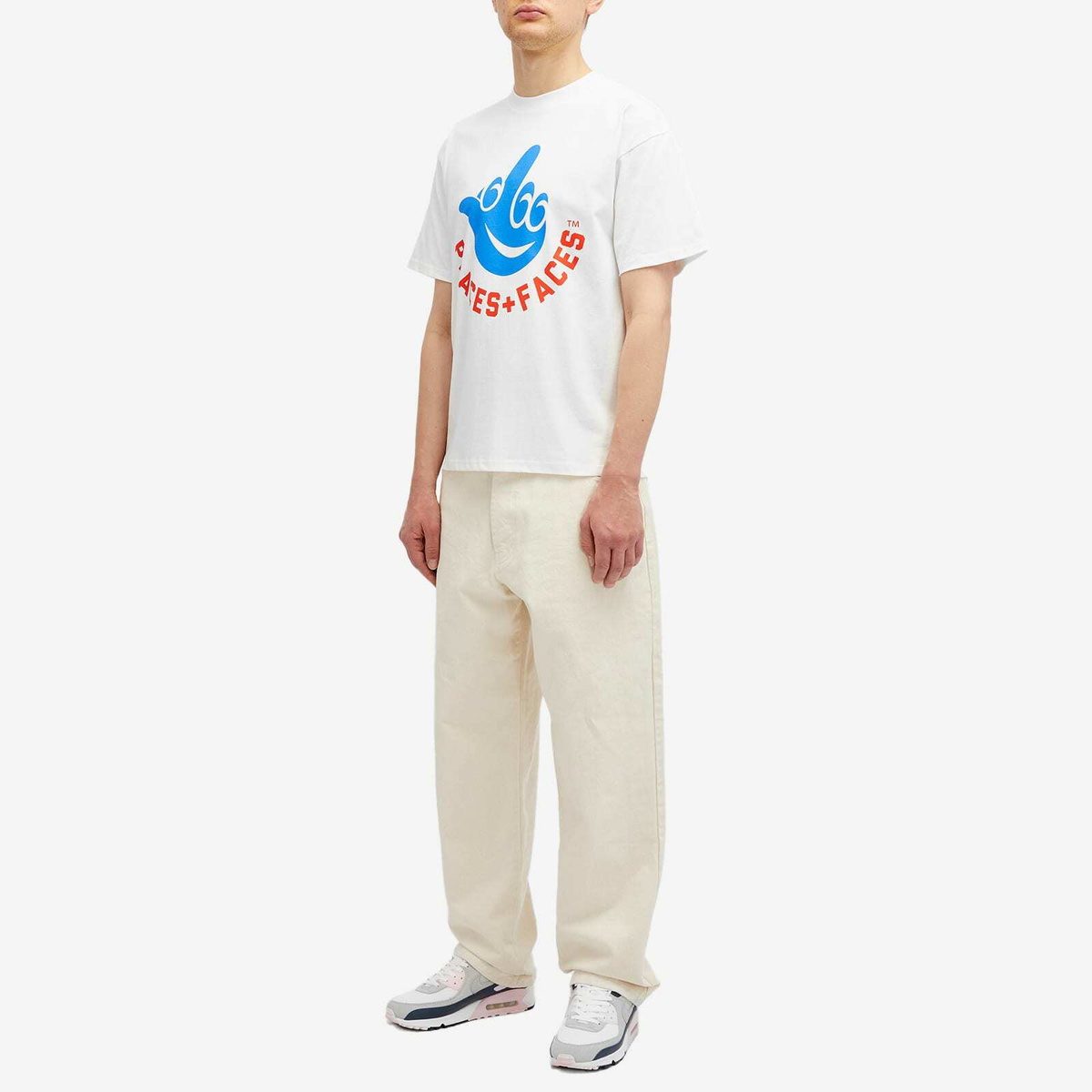 PLACES+FACES Men's Lucky T-Shirt in White
