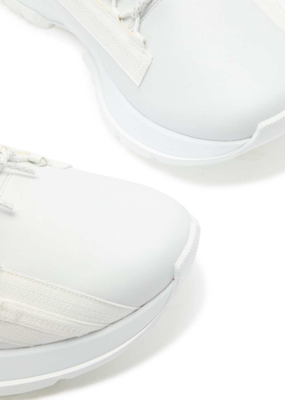 Givenchy Spectre Faux Leather Sneakers White