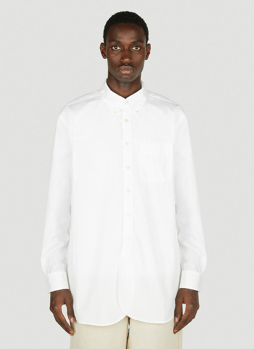 Engineered Garments - 19 Century BD Shirt in White Engineered Garments