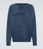 Maison Margiela - Logo cotton fleece sweatshirt