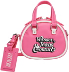 Versace Jeans Couture Pink Bowling Bag