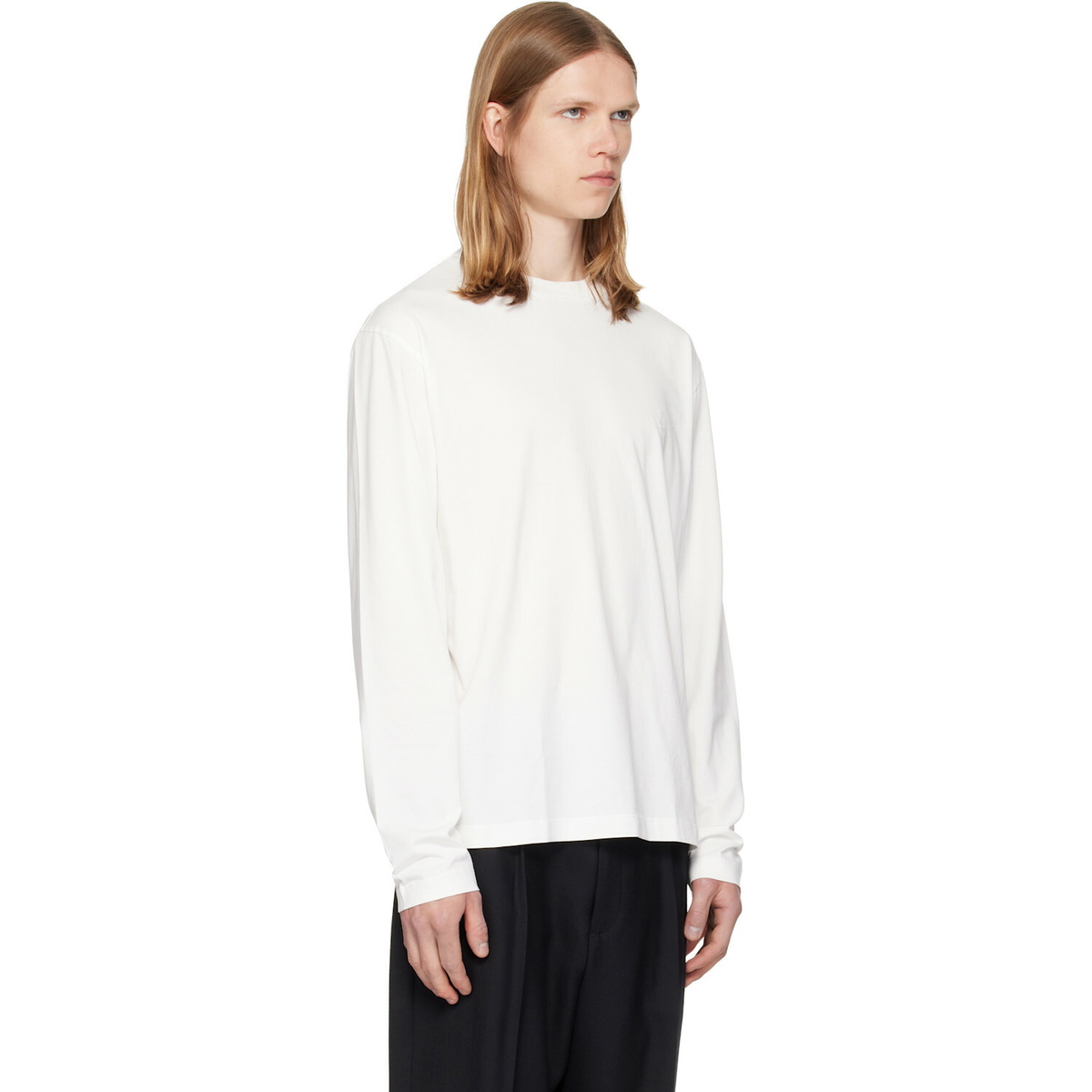 Jil Sander Three-Pack Multicolor Long-Sleeved T-shirts
