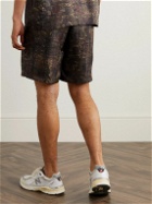 Beams Plus - Beach Straight-Leg Printed Twill Shorts - Brown