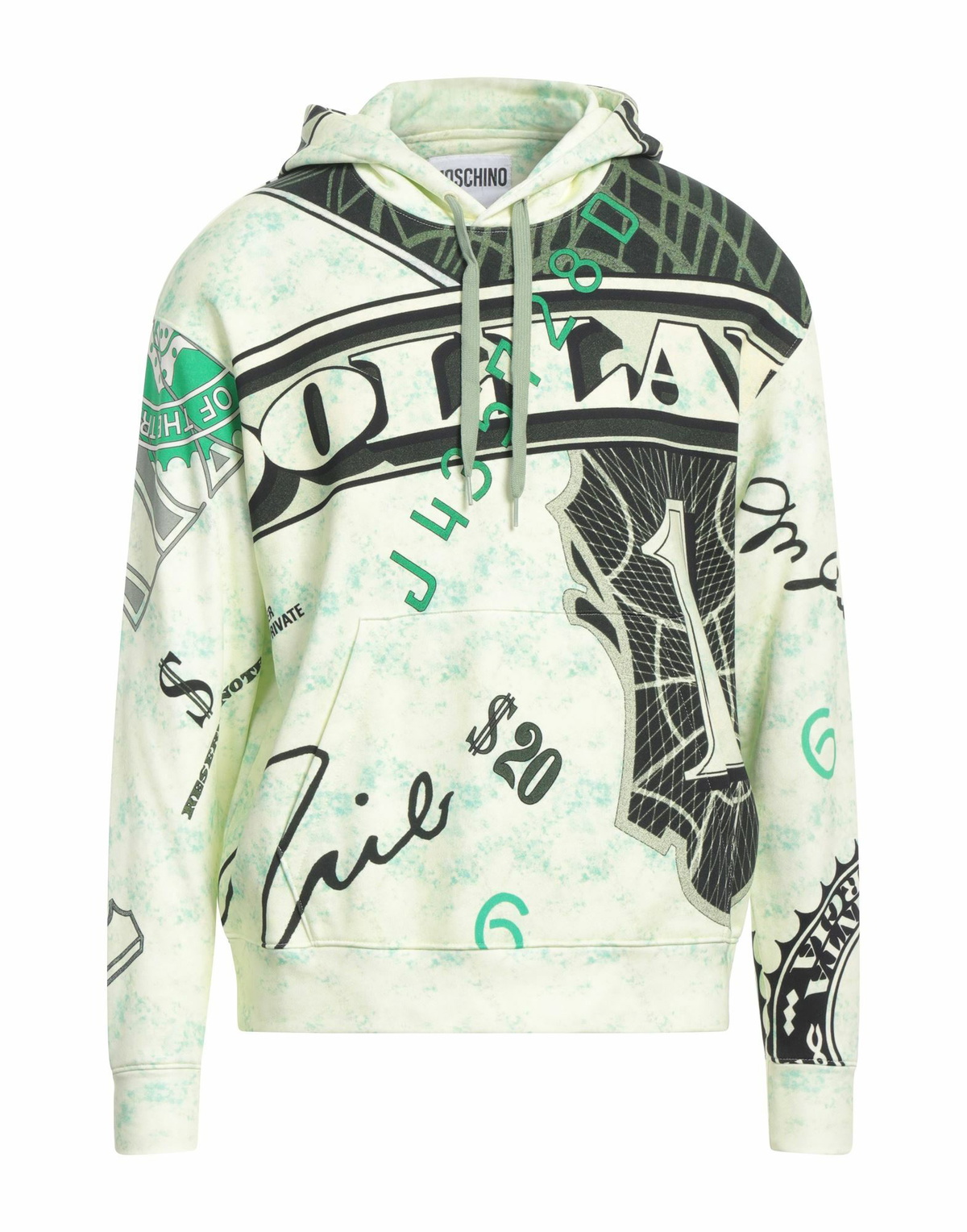 Moschino Mens Sweatshirt Light in Green