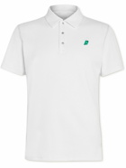 Reigning Champ - Prince Logo-Embroidered Solotex Mesh Tennis Polo Shirt - White
