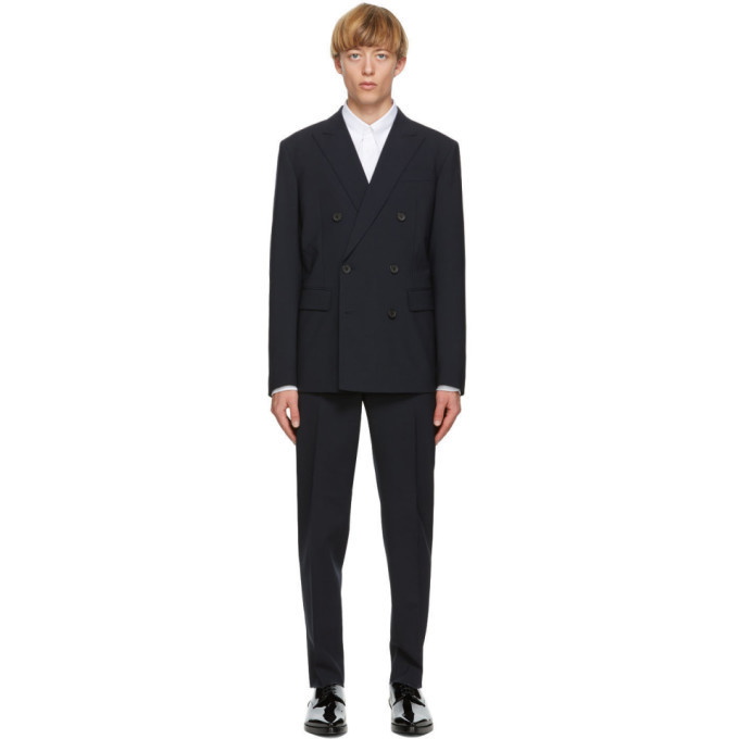 Photo: Dsquared2 Navy Tropical Wool Boston Fit Suit