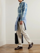 Polo Ralph Lauren - Checked Ombré Cotton-Chambray Shirt - Blue