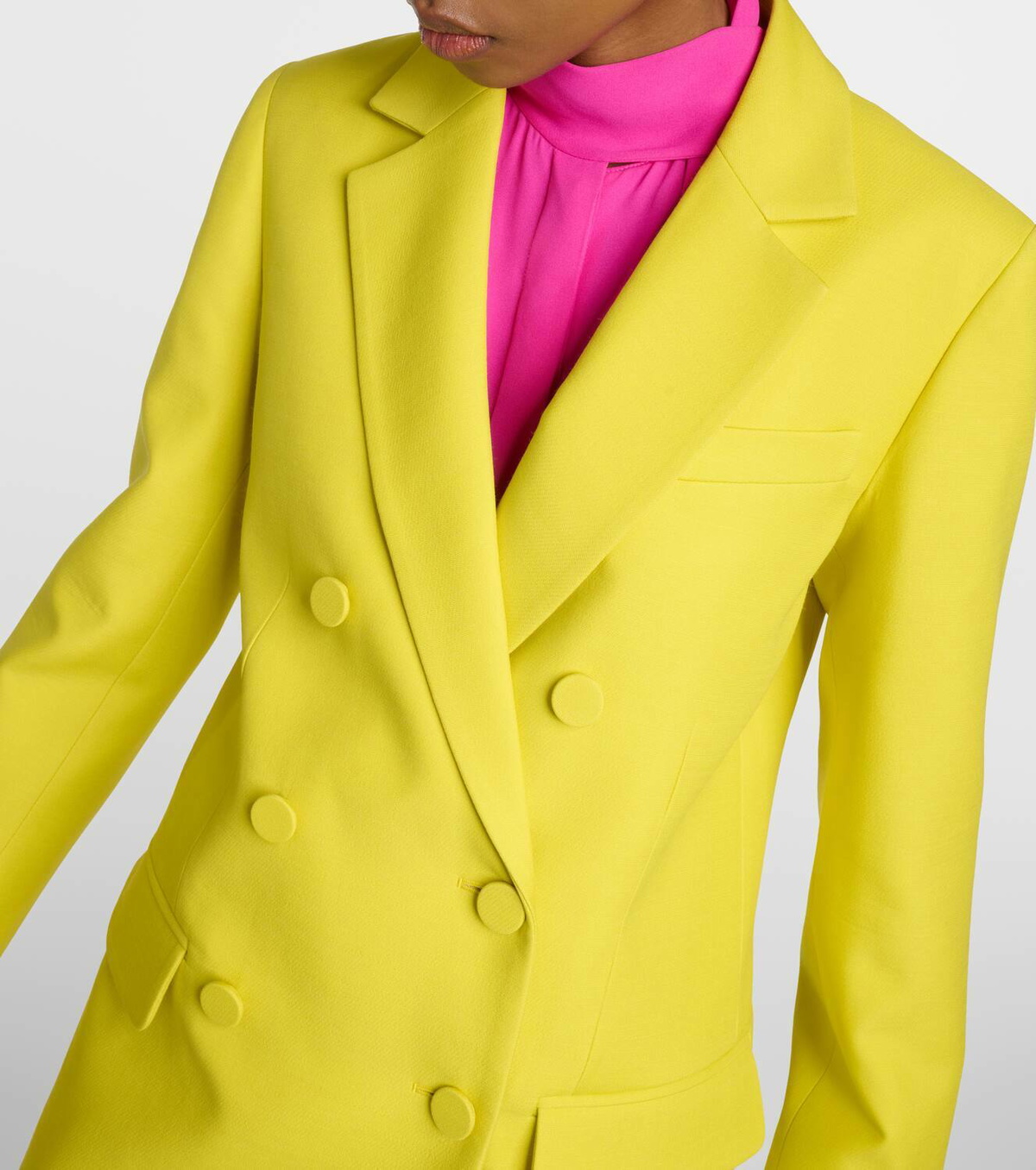 Valentino Crêpe Couture double-breasted blazer Valentino