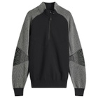 Nike Men's Tech Pro Reflective Sweater in Black
