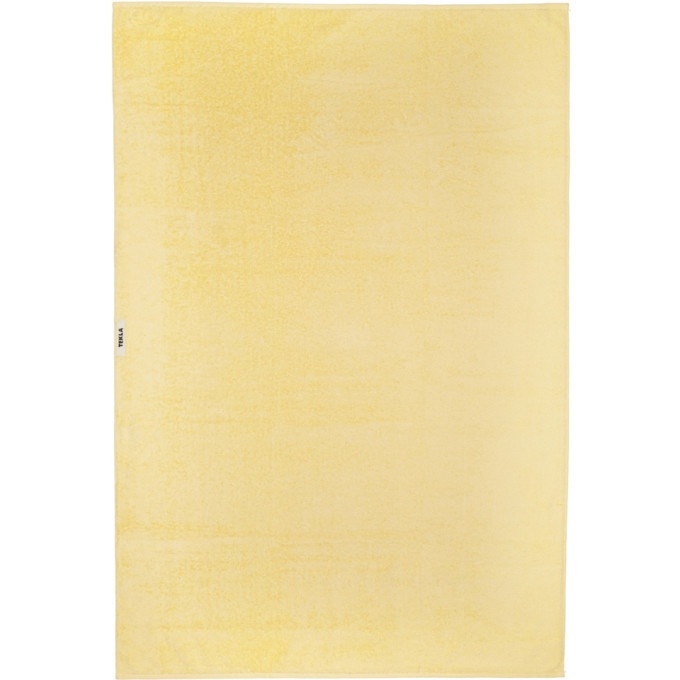 Photo: Tekla Yellow Organic Bath Sheet Towel