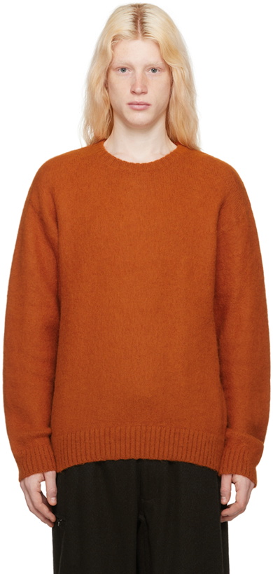 Photo: Pilgrim Surf + Supply Orange Morris Sweater