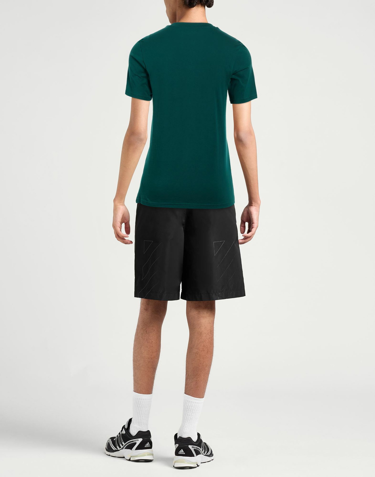 Puma Mens T-shirt Emerald in Green