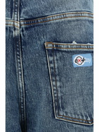HERON PRESTON Elastic Waisted Wide-leg Jeans