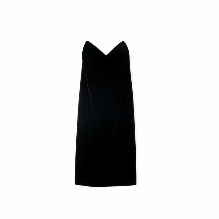 Photo: Loewe Bustier Velvet Dress