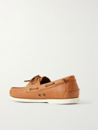 Polo Ralph Lauren - Merton Leather Boat Shoes - Brown