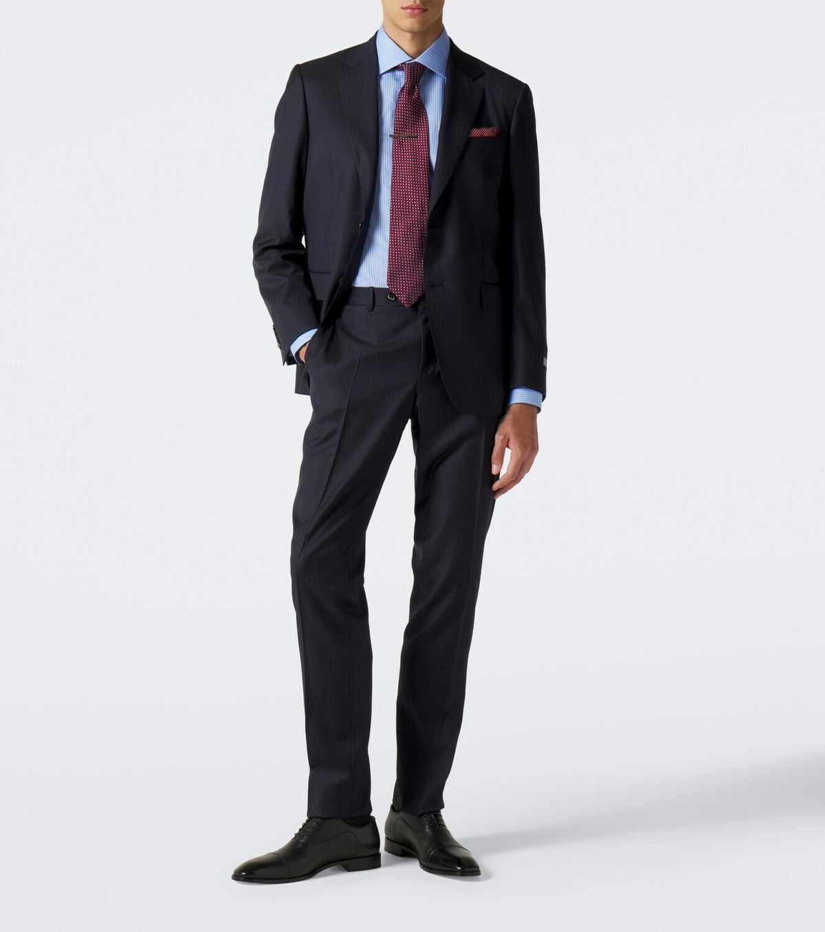 Canali Pinstripe wool suit
