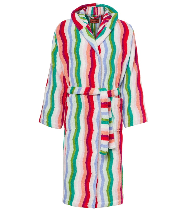 Photo: Missoni Wave cotton terry bathrobe