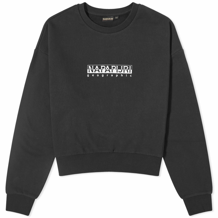Photo: Napapijri Women's Box Cropped Sweat in Black