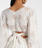Alexandra Miro Mariah cotton minidress