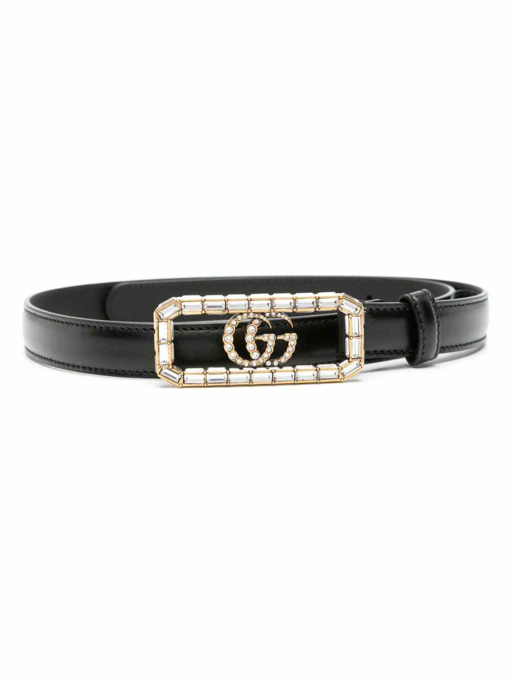 gucci crystal belt